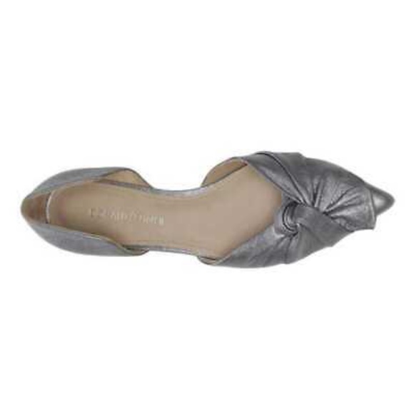3xHP💝Donald J.Pliner Pennie Gunmetal Flats - Picture 2 of 9